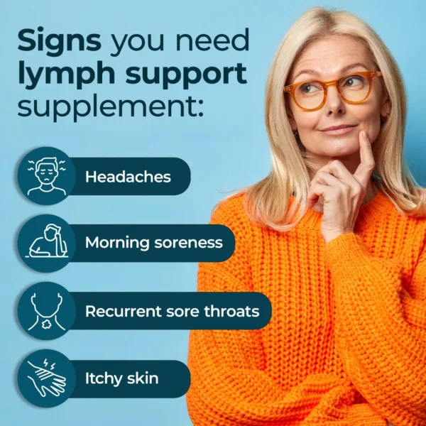 PureHealth Research Lymph System Support Supplement; Lymphatic Drainage Supplement with Dandelion - Image 3