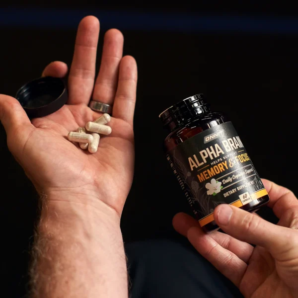 ONNIT Alpha BRAIN Premium Nootropic Brain Health Supplement, Memory and Focus Support, 60 Ct - Image 4